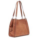 Calvin Klein Women's Reyna Triple Compartment Shoulder Bag