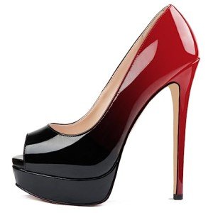 Merumote Women's Open-Toe Heeled Shoes
