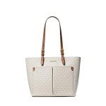 Michael Kors Vanilla Medium Double Pocket Tote