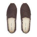 TOMS Women's Ash Grey Alpargata Loafer Flats