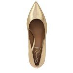 Sam Edelman Hazel Pump in Amber Gold, Size 7.5