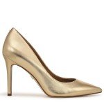 Sam Edelman Hazel Pump in Amber Gold, Size 7.5