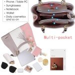 Stylish PU Leather Satchel with Multi Pockets