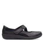 Clarks Women's Black Sillian Bella Flats, Size 9