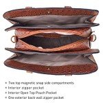 Brown 2-Piece Hobo Handbag and Wallet Set