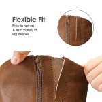 Women's Knee High Comfort Boots with Buckle