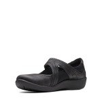 Clarks Women's Black Sillian Bella Flats, Size 9