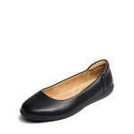 Dream Pairs Women's Comfortable Black Ballet Flats