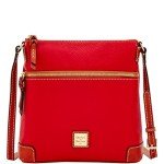 Dooney & Bourke Red Pebble Grain Crossbody Bag