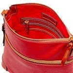 Dooney & Bourke Red Pebble Grain Crossbody Bag