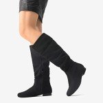 Wide Calf Women's Knee High Winter Boots