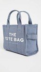 Marc Jacobs Blue Shadow Canvas Small Tote Bag