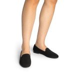 Dream Pairs Comfortable Black Suede Flats for Women