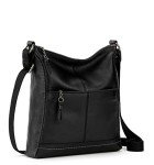 The Sak Lucia Convertible Leather Crossbody Bag - Black
