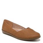 LifeStride Women’s Notorious Tan Ballet Flat, Size 10