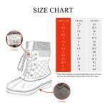 Mid Calf Waterproof Winter Snow Boots for Women