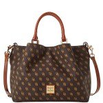 Dooney & Bourke Women's Brown Gretta Brenna Satchel