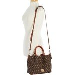 Dooney & Bourke Women's Brown Gretta Brenna Satchel