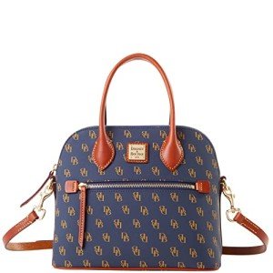Dooney & Bourke Gretta Blue Domed Satchel