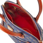 Dooney & Bourke Gretta Blue Domed Satchel