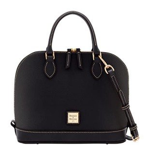 Dooney & Bourke Women's Large Black Leather Satchel