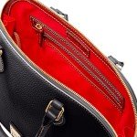 Dooney & Bourke Women's Large Black Leather Satchel