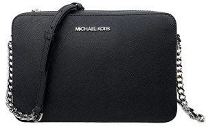 Michael Kors Jet Set Saffiano Leather Crossbody Bag
