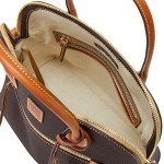 Dooney & Bourke Women’s Pebble Leather Satchel Bag