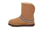 UGG Classic Short Crescent Boot for Women - Chestnut