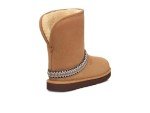 UGG Classic Short Crescent Boot for Women - Chestnut