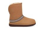 UGG Classic Short Crescent Boot for Women - Chestnut