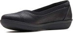 Clarks Women's Black Ayla Low Ballet Flats