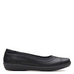 Clarks Women's Black Ayla Low Ballet Flats