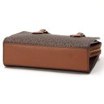 Michael Kors Sheila Small Brown Satchel Bag