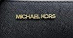 Michael Kors Black/Gold East West Crossbody Bag
