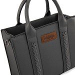 Trendy Grey Wrangler Tote Bag for Women