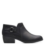 Clarks Women's Charlten Grace Black Ankle Boot