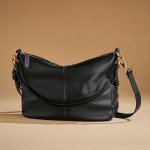 Fossil Women's Jolie Black Leather Crossbody Bag