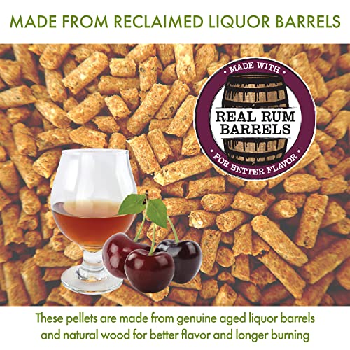 Cuisinart Premium Cherry Rum BBQ Pellets - 20 lb