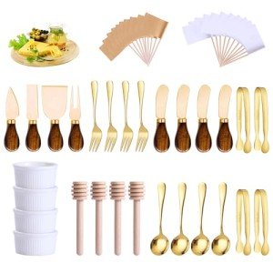 29-Piece Charcuterie Board Accessories Set