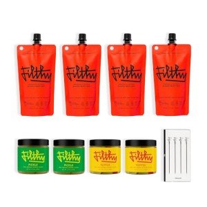 Bloody Mary Cocktail Kit with Olives and Mix