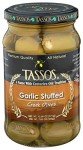 TASSOS Garlic Stuffed Olives - 13.09 oz