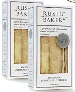 Rustic Organic Sourdough Flatbread with Olive Oil