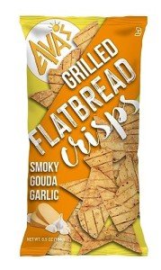 Ava's Smoky Gouda Garlic Flatbread Crisps 4 Pack