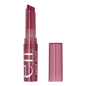 e.l.f. Sheer Slick Vegan Lipstick - Black Cherry