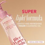 Rice Water Bright Vegan Facial Cleansing Oil, 150ml