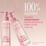 Rice Water Bright Vegan Facial Cleansing Oil, 150ml