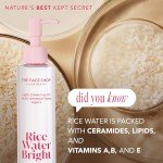Rice Water Bright Vegan Facial Cleansing Oil, 150ml