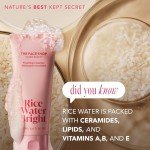 Vegan Rice Water Bright Foaming Facial Cleanser