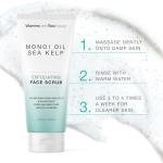 Vegan Exfoliating Face Scrub with Monoi Oil